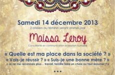 Ateliers avec Maïssa Leroy le 14/12/13 à Sucy