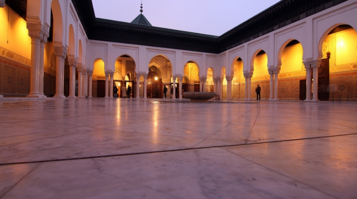 La grande mosquée de Paris