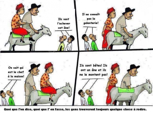 à écouter les blabla tu finis par devenir méhboul(a) ...