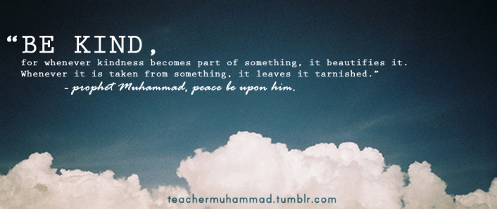 Be kind