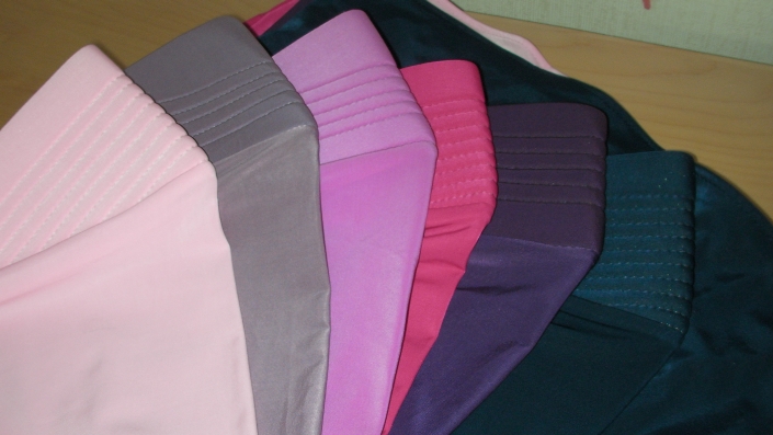 Hijab fillette type lycra bonnet surpiqué, simple,pratique léger et frais. 5euros