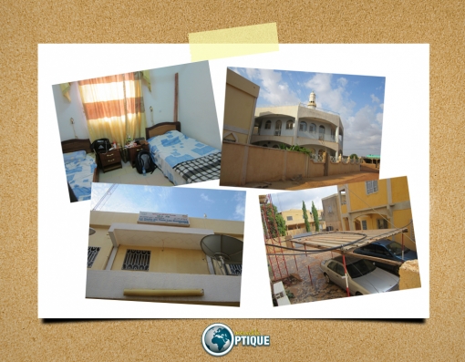 Assalam aleykoum ! Nous sommes bien arrivés al hamdoulillah Nous sommes logés à la radio de la fondation abdallah ben mas'oud, partenaire de Nouvelle optique, aujourd'hui nous avons organisé notre premier voyage de demain vers un village à plus de 100 km pour superviser le forage du premie