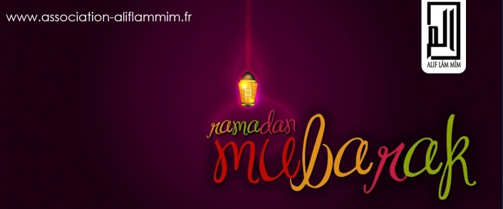 Ramadhan moubarak d'avance de la part de l'ensemble de l'équipe de l'association Alif Lam Mim, qu'Allah agréé votre jeûne ! 

Rendez vous en milieu de semaine pour découvrir notre nouveau projet insha'Allah 

www.association-aliflammim.fr