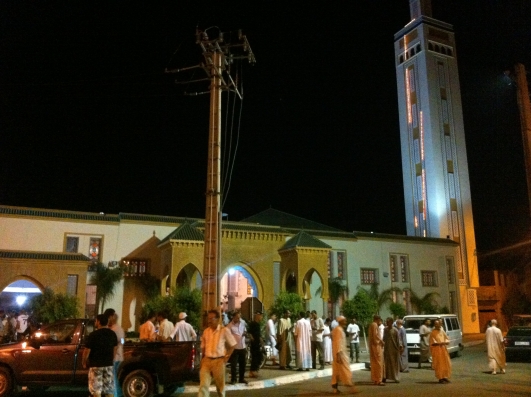 صلاة التراويح 1 رمضان 1434