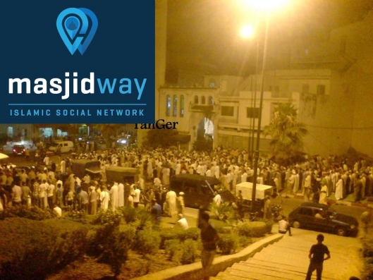 Mosquée a Tanger 1er jour du Ramadan 2013