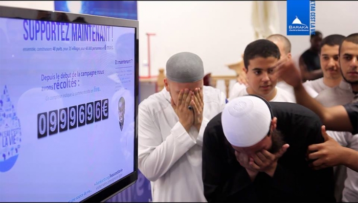 Les larmes du président et de l'assemblée présente !! Allahu akbar #BarakaCityLeMillionPourLeTogo