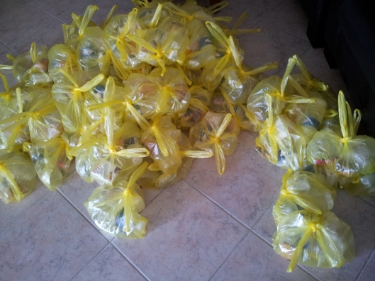 COLIS SOHOUR : ACTION 4 ! Par la grâce d'Allah, 100 colis seront distribués ce soir in cha'Allah.