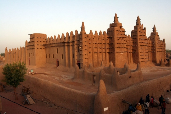 Mosquée de Tombouctou au Mali