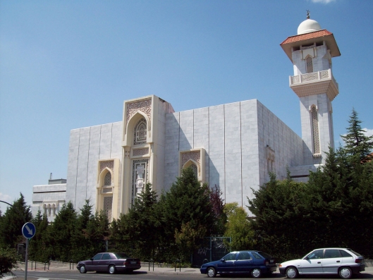Mosquée de Madrid en Espagne