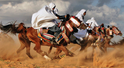 Belles photos que nous offrent ces cavaliers #libye-ns 1/2
