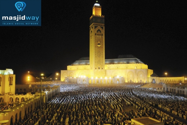 مسجد الحسن الثاني بالدار البيضاء :Maroc