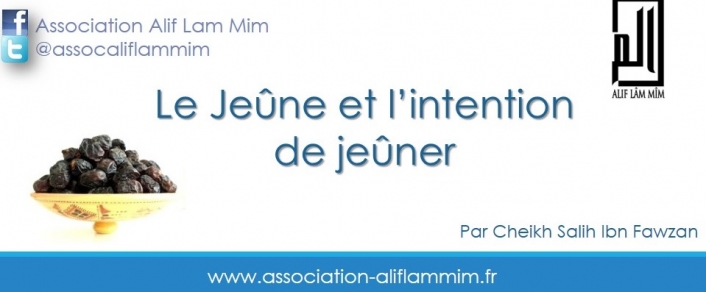 La premier jour du ramadhan est arrivé, qu'Allah nous permette de démarrer ce mois de ramadhan en étant sincère et dévoué à Lui. Nous nous permettons de partager ces deux fatwas sur l'importance de l'intention.

http://www.association-aliflammim.fr/2013/07/09/rappel-le-jeune-et-linten