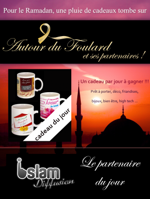 Aujourd'hui grâce à notre partenaire Islam-diffusion, nous allons faire des heureux! 3 mugs sont en jeu : 